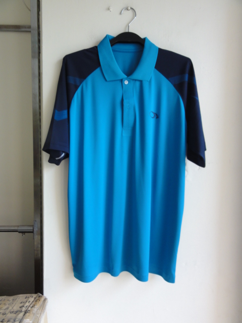 短袖POLO衫+藍