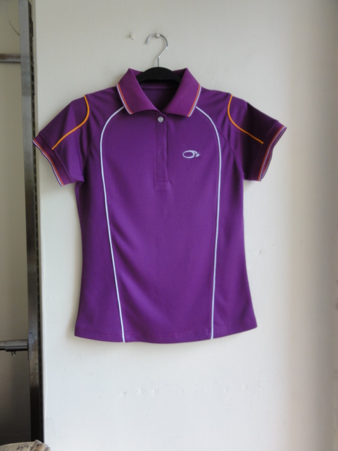 女短POLO+鈷紫