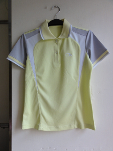 女短POLO+芥黃