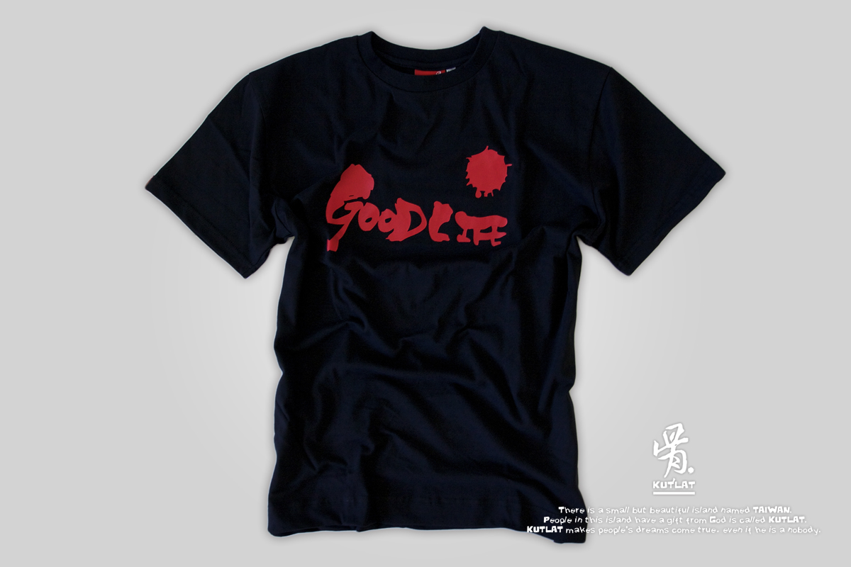 純棉文創Tee-黑色