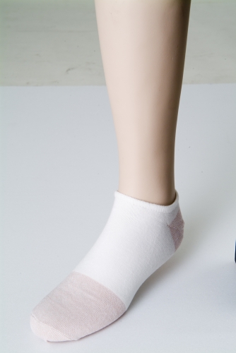 銅纖維船型襪