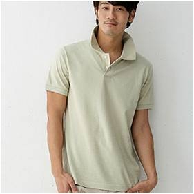 男款素面POLO衫