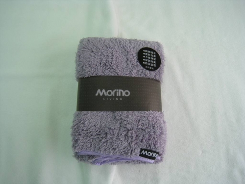 超細纖維素色毛巾(MORINO/HOLA)紫