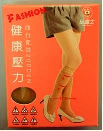 200D蕾絲半統襪-膚