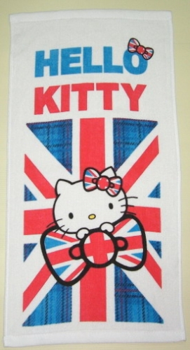 HELLO KITTY英國奧運童巾-藍