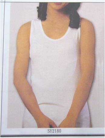 女學生羅紋背心