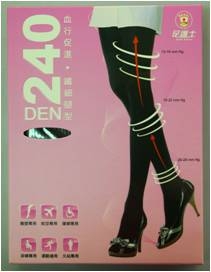 240D褲襪-黑