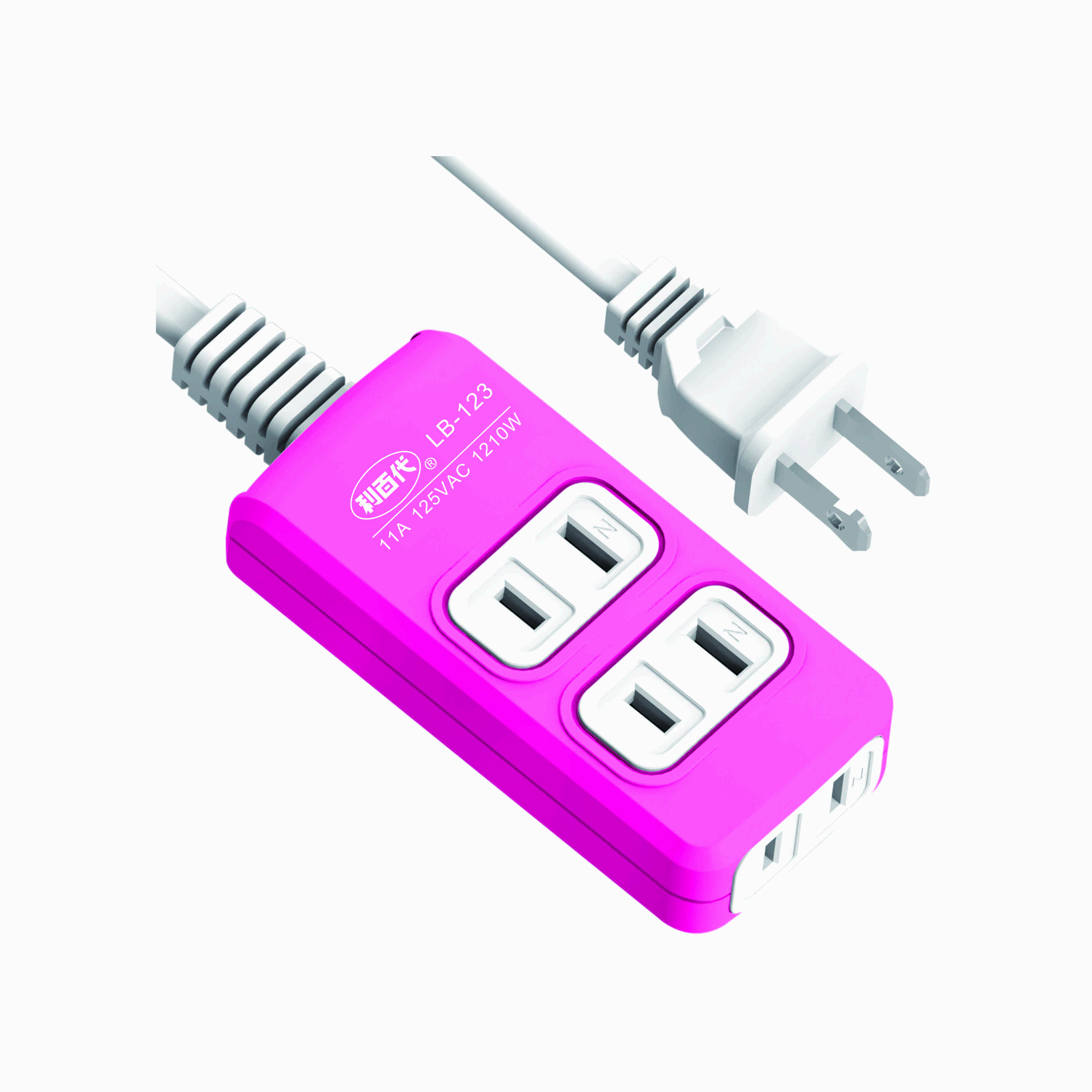 2極125V轉接電源線組