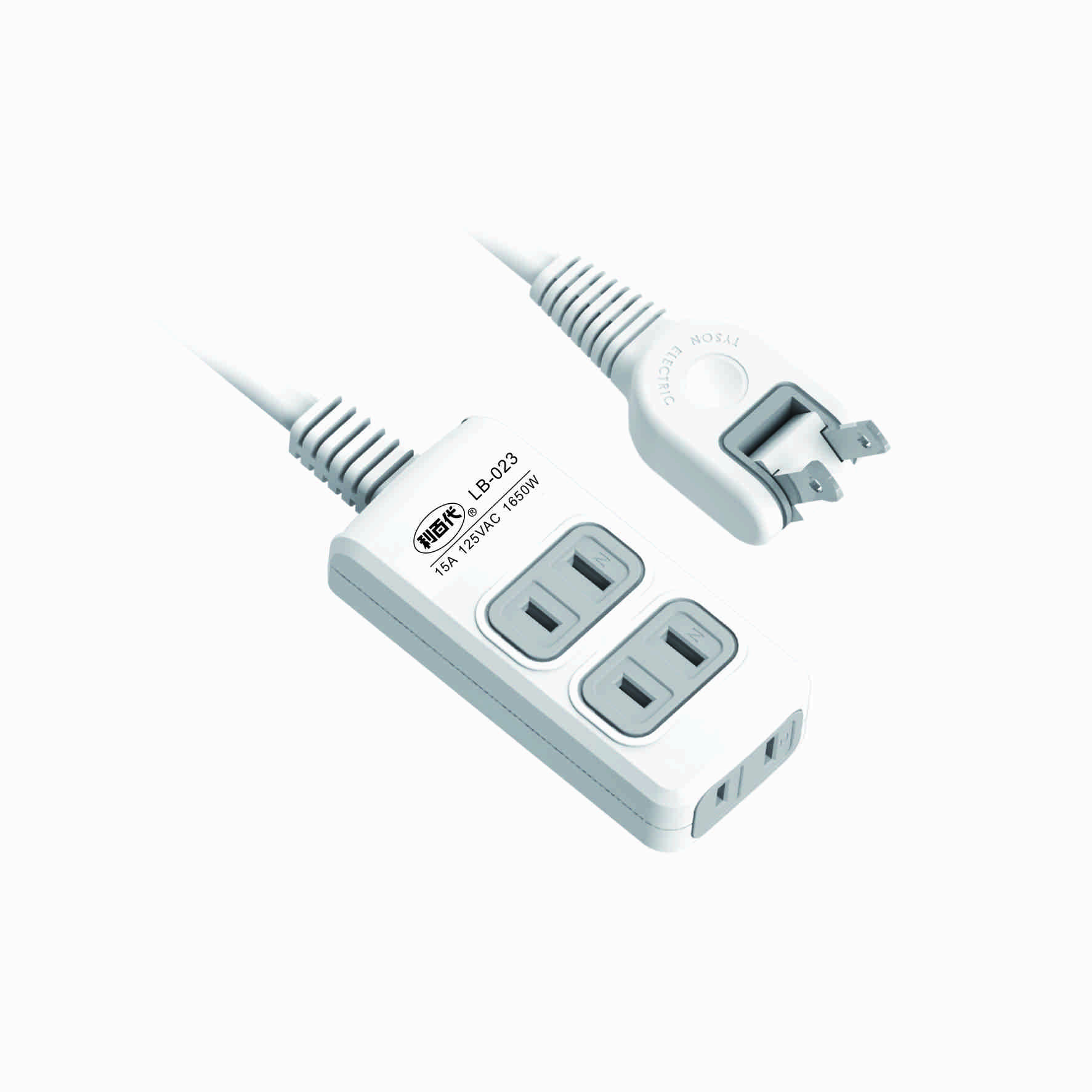  2極125V轉接電源線組