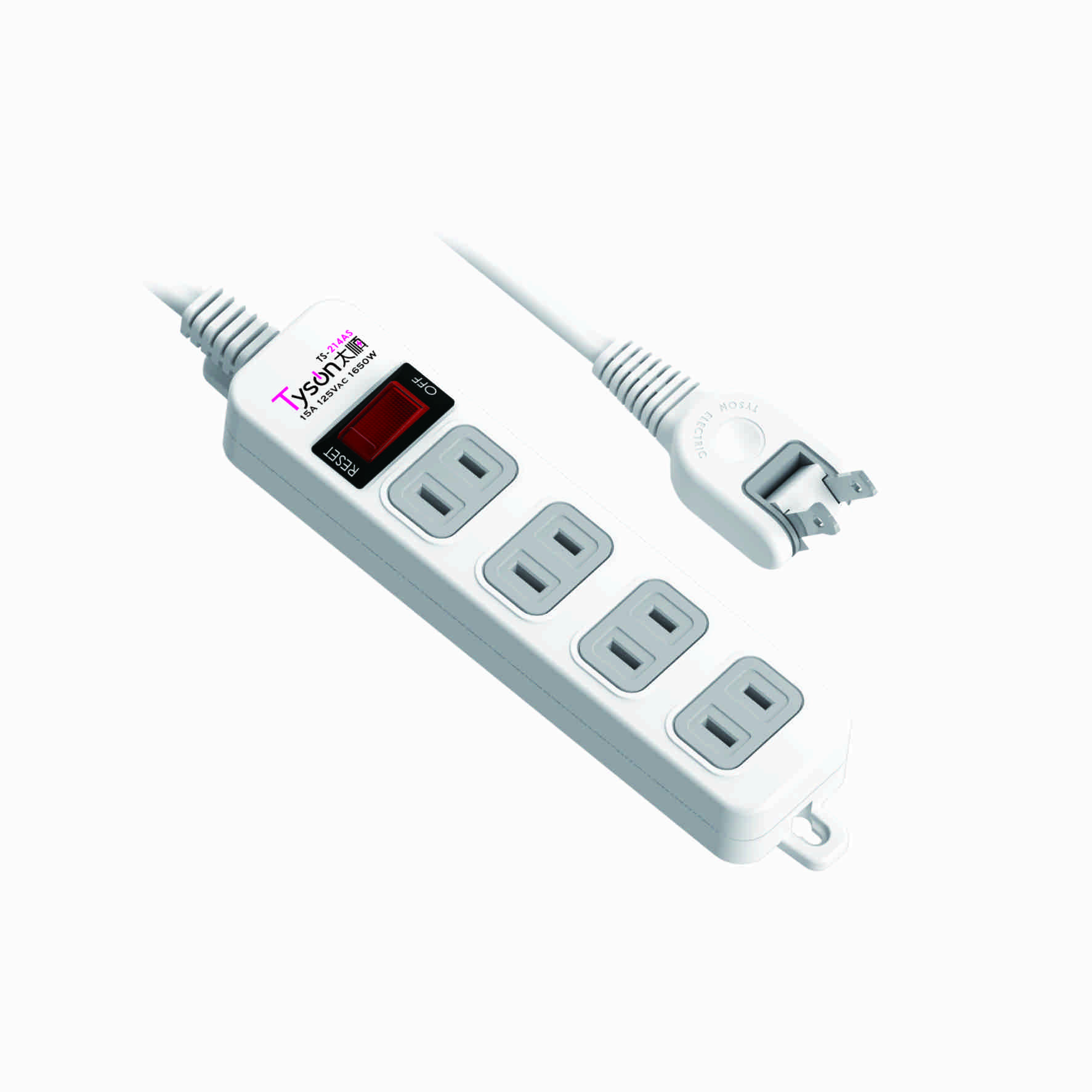 2極125V轉接電源線組