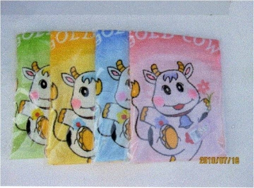 金牛浴巾