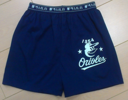 MLB兒童平口(金鶯)-丈青