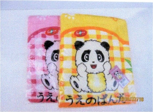 熊貓格紋-粉