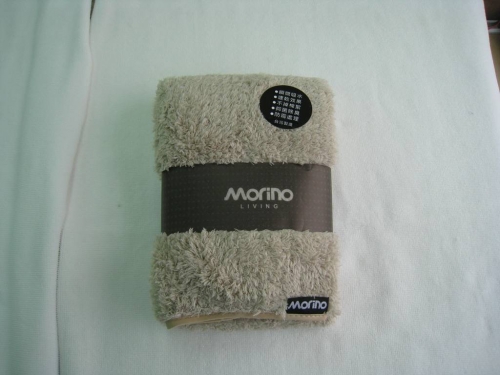 超細纖維素色方巾(MORINO/HOLA)灰