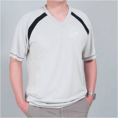 男裝V領短袖 POLO衫