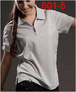 女(灰)剪接吸溼排汗POLO衫