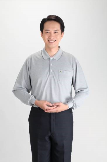 冰涼大愛衫-長袖灰色