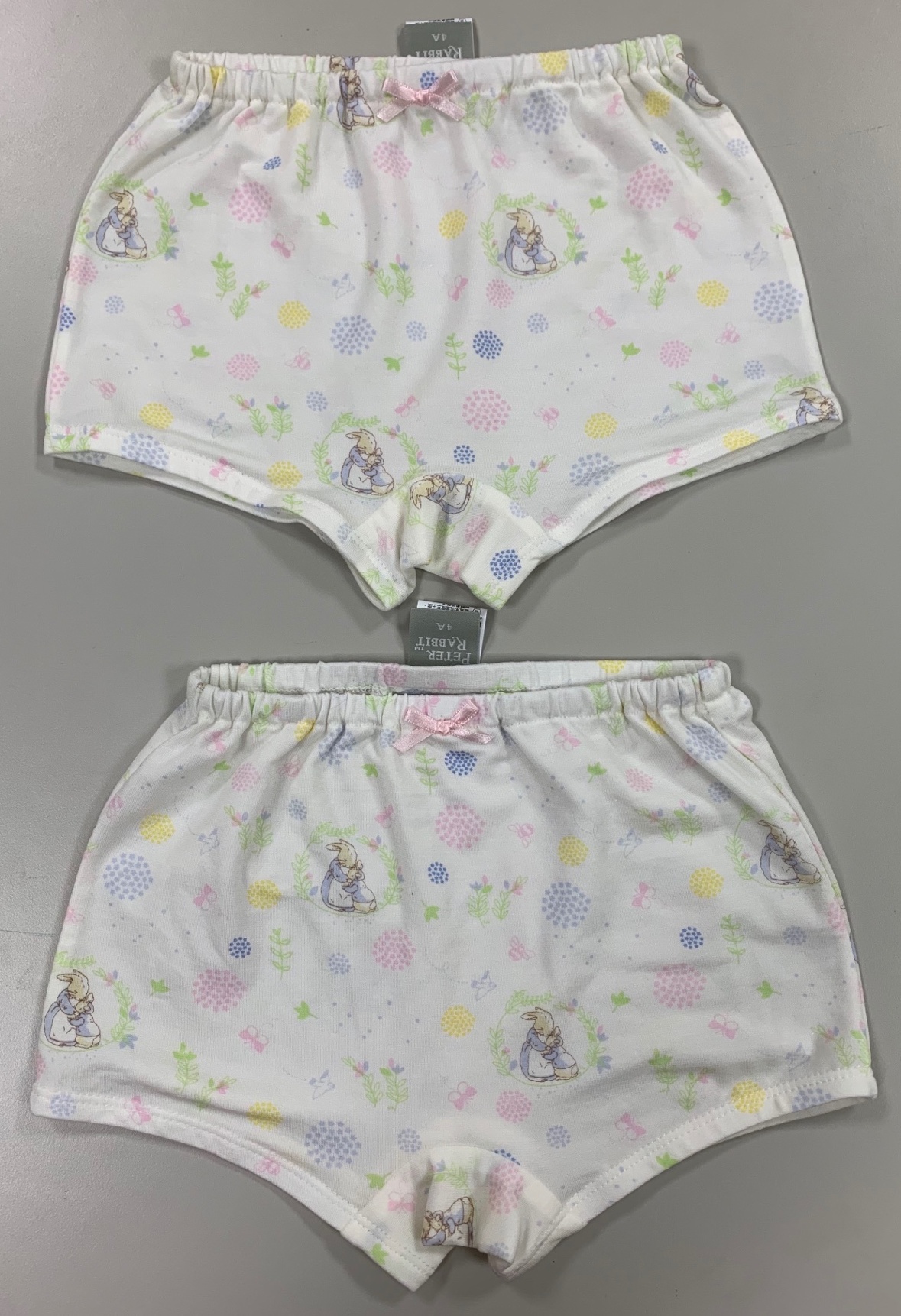 親子兔女童平口褲2入