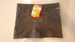90%竹炭女中腰四角褲