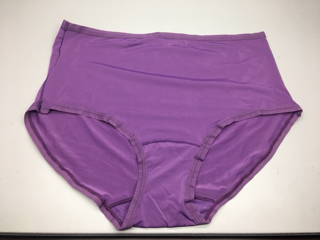 高腰單品褲-深紫
