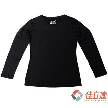 女性圓領-升溫蓄熱保暖衣