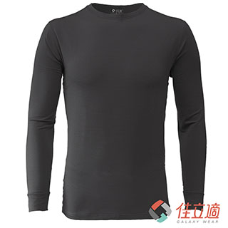 男性圓領-升溫蓄熱保暖衣