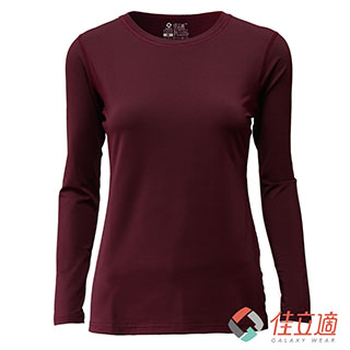 女性圓領-升溫蓄熱保暖衣