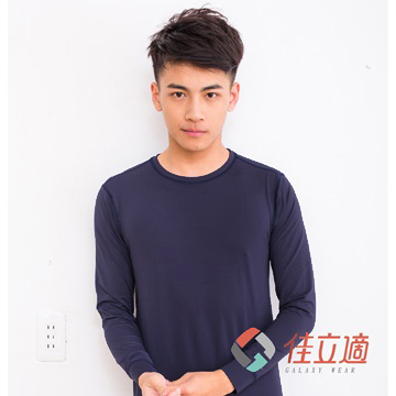 男性圓領-升溫蓄熱保暖衣