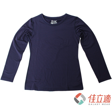 女性圓領-升溫蓄熱保暖衣