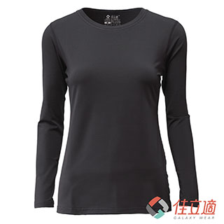 快熱紗-女性圓領保暖排汗衣