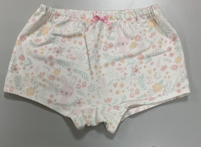 小兔花園女童平口褲2入