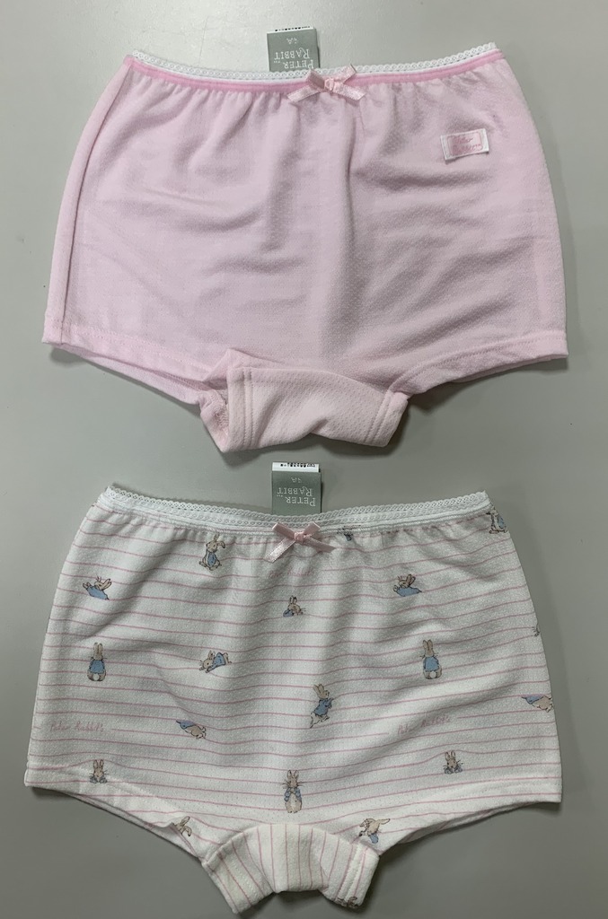 可愛比得女童平口褲2入(淡粉)