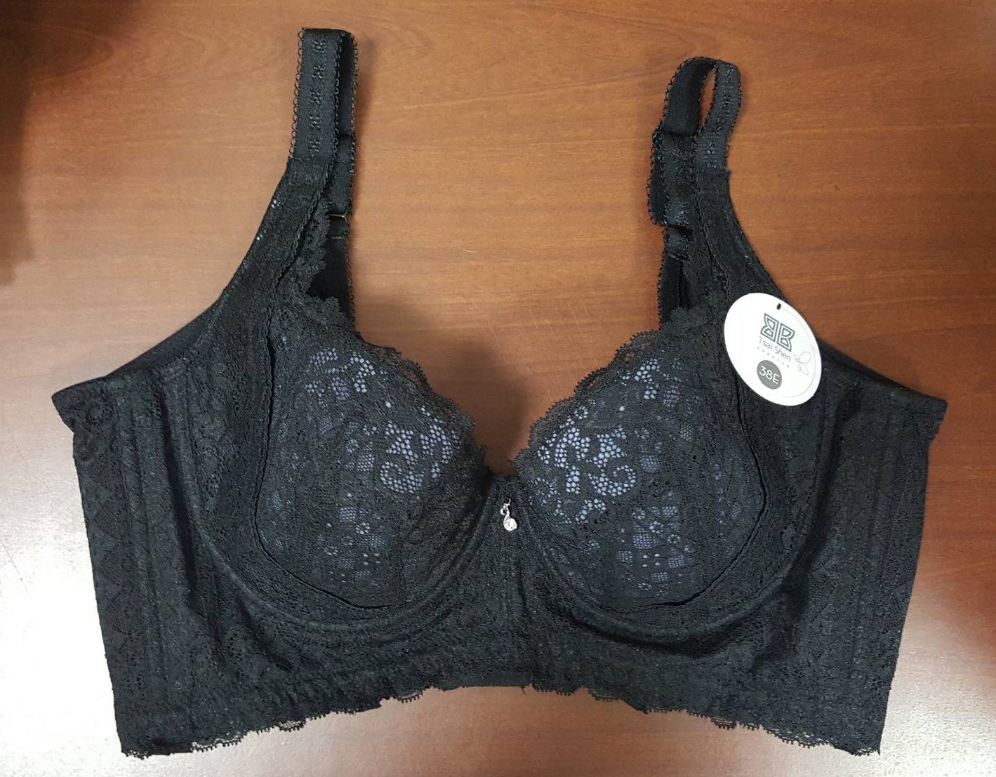9613-4 鑽石黑美胸內衣