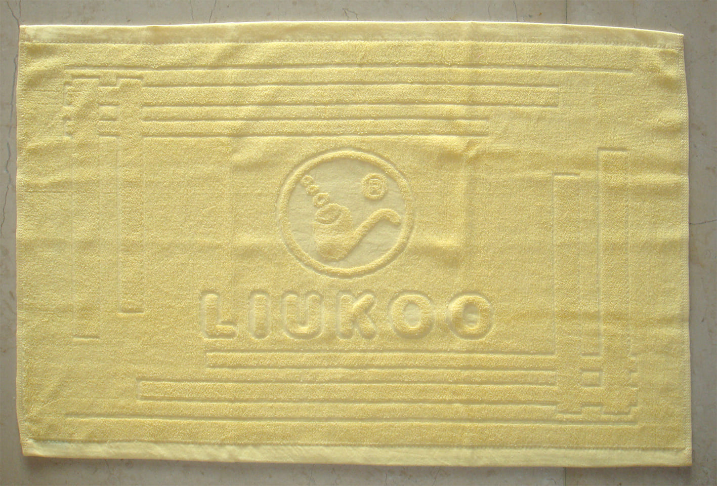 煙斗枕巾(黃)