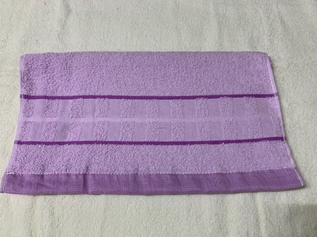 精緻色紗毛巾