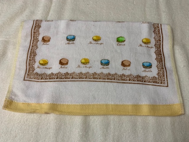 馬卡龍造型毛巾