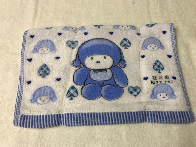 愛心娃娃熊童巾
