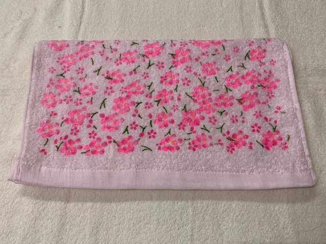 小花毛巾