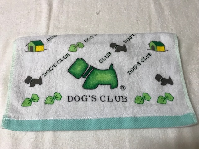 狗家族細絨印花毛巾