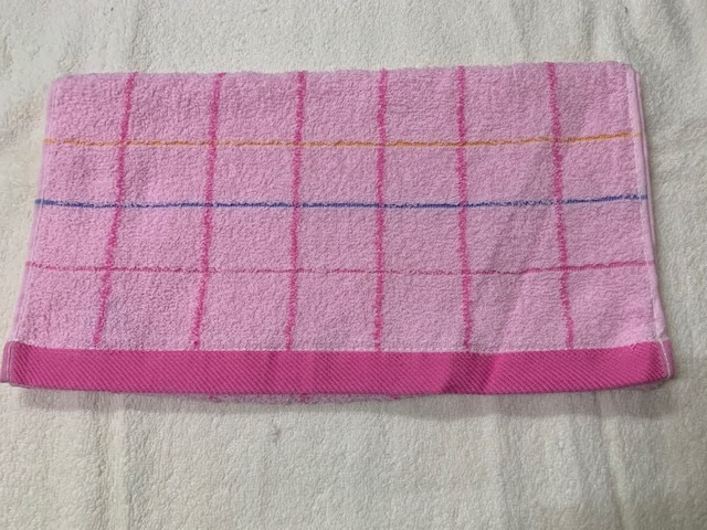 精緻色紗毛巾