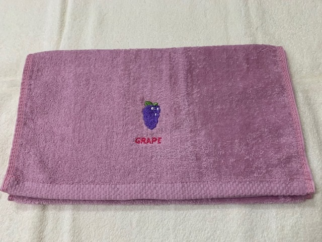 水果王國刺繡毛巾