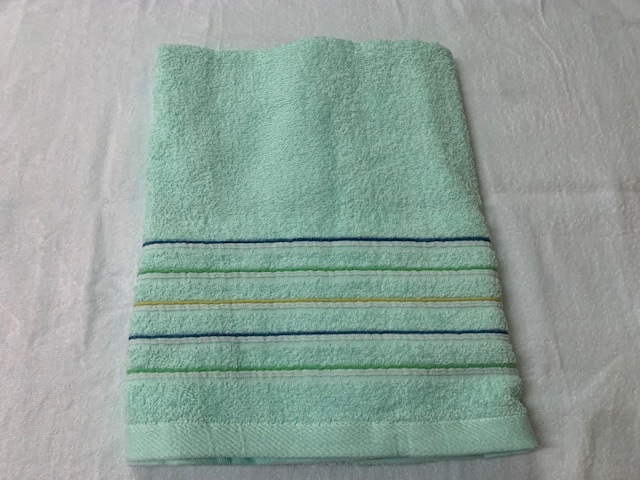 精緻鍛條紗浴巾