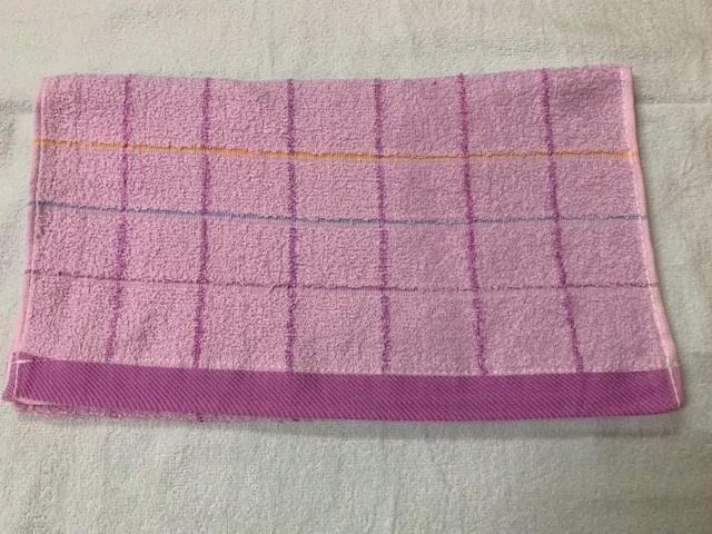 精緻色紗毛巾