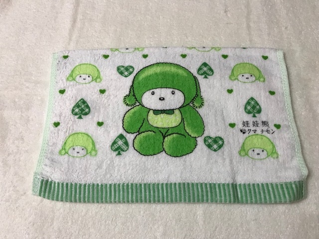 愛心娃娃熊童巾