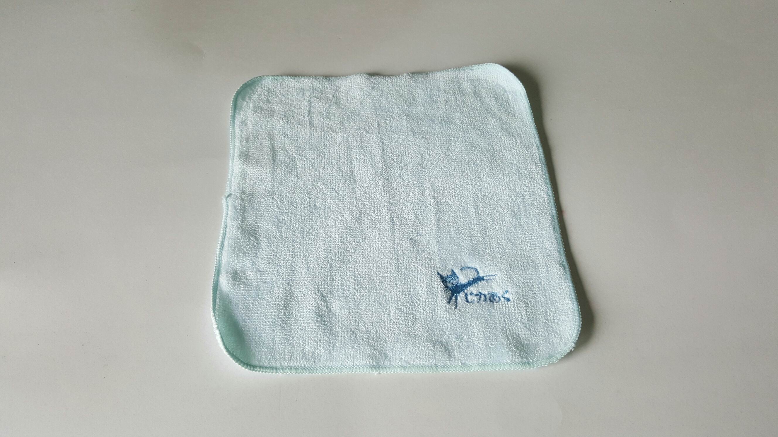 貓咪刺繡方巾