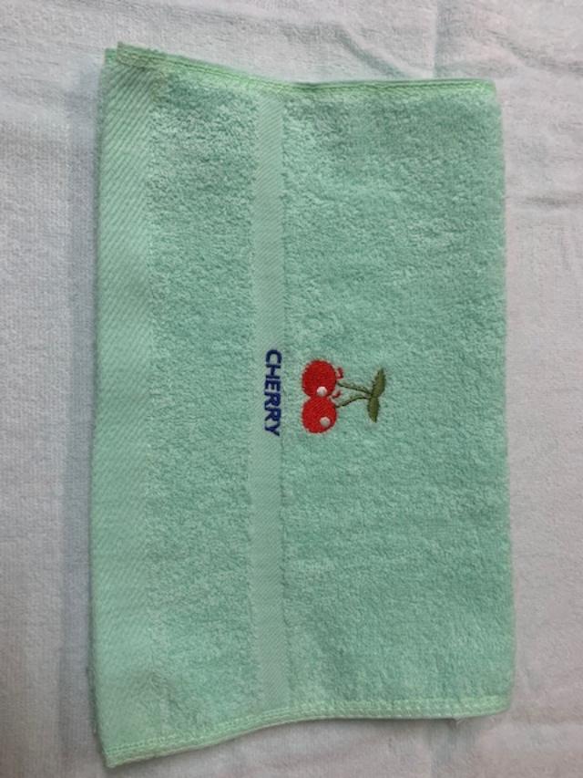 水果王國刺繡童巾