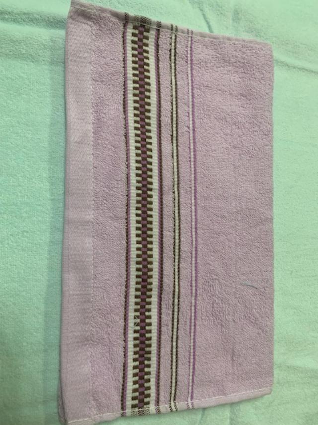 精緻色紗毛巾