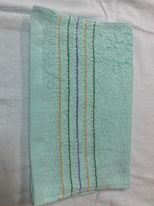 精緻色紗毛巾