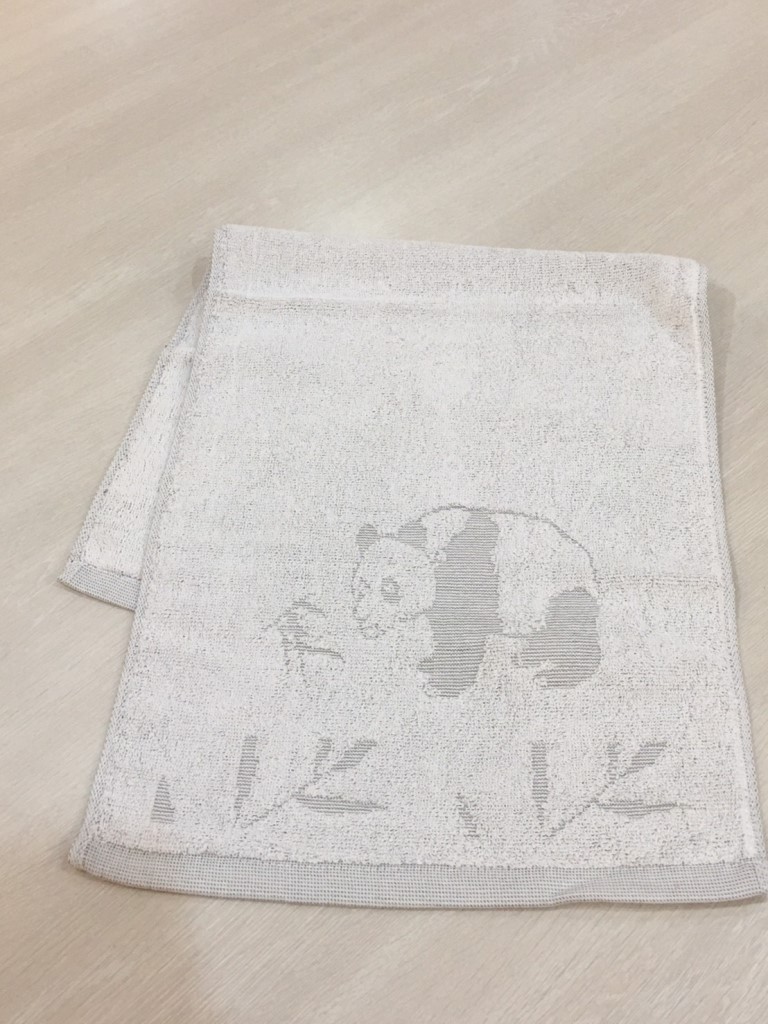 提花竹炭毛巾