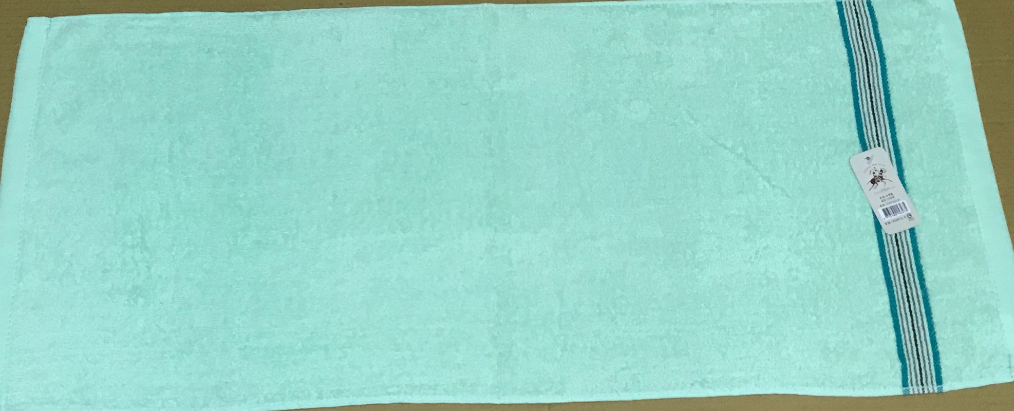 細紋緞帶毛巾
